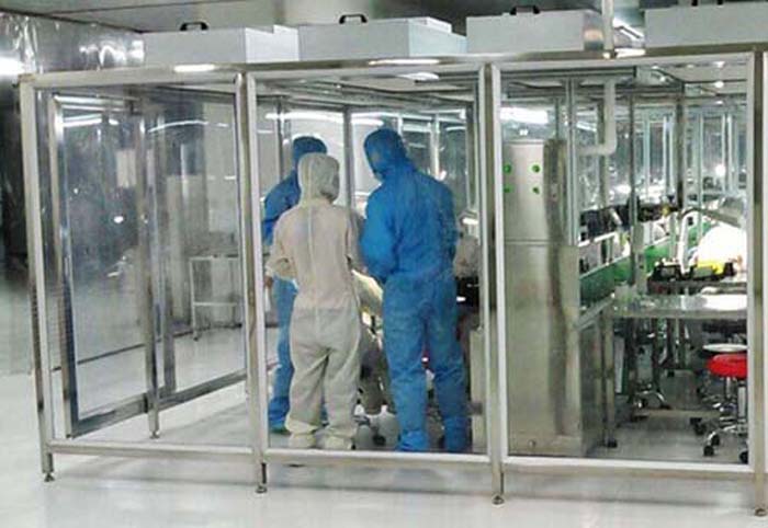 潔凈棚在制藥行業中，無塵室潔凈棚是保證藥品生產過程中空氣潔凈度的重要設施。